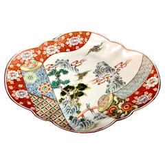 Large Japanese Imari Porcelain Platter
