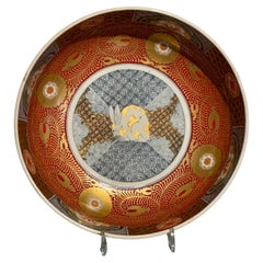 Große japanische Imari-Kaninchenschale, Meiji-Periode, Mitte des 19. Jahrhunderts, Japan