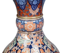 Grande vaso giapponese Imari, intorno al 1880. Alto 4'10" (147 cm)