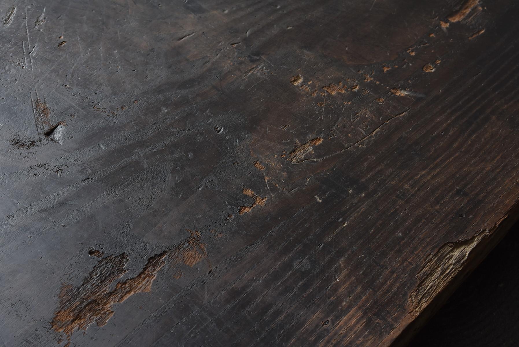 Large Japanese Old Chestnut Floor Board / Table Top Board / Sofa Table Top Board 4