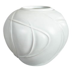 Grande vaso da studio in porcellana giapponese
