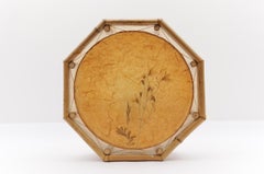 Grande applique japonaise en bambou et papier de riz, Mid-Century Modern 1960s
