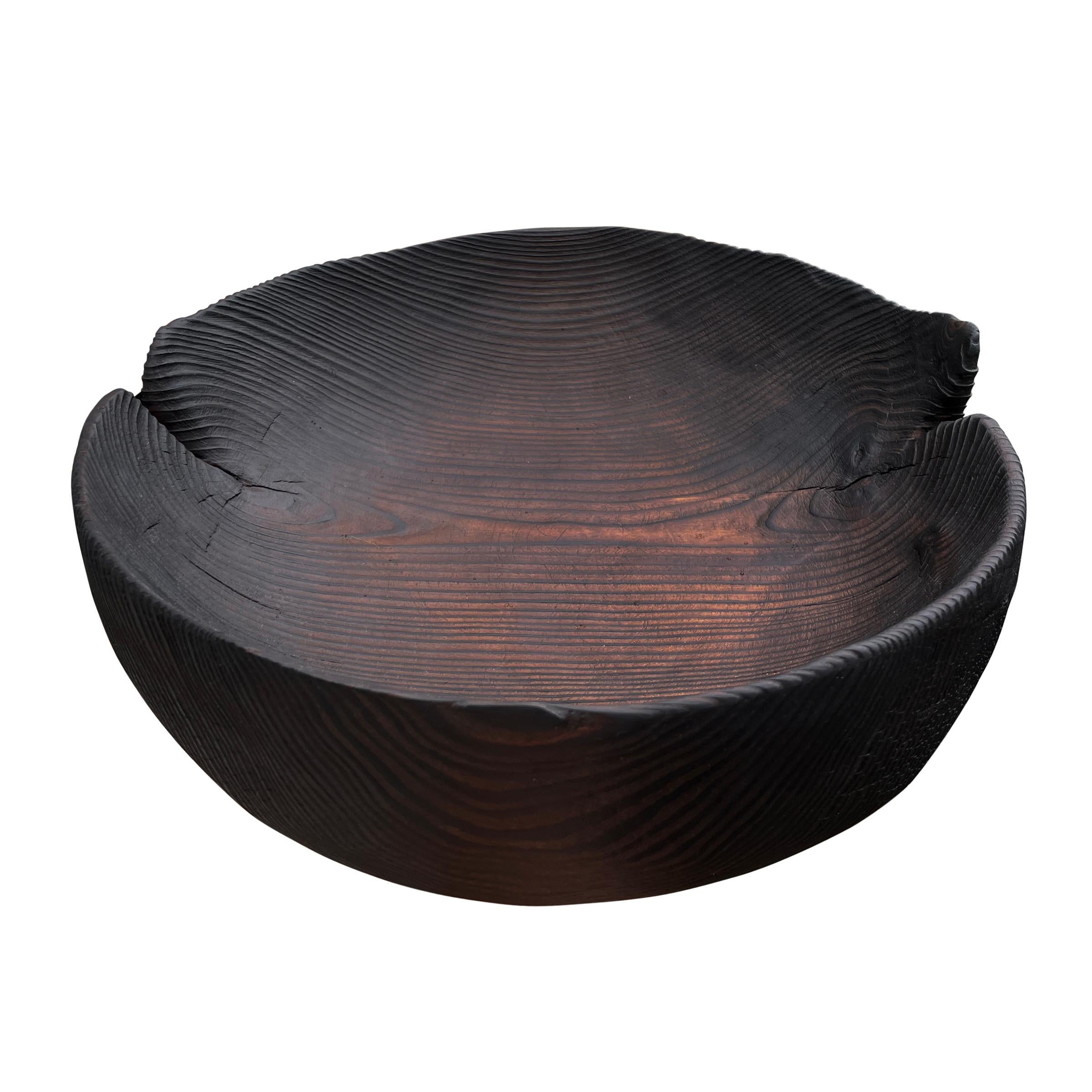Grand bol japonais Yakisugi en vente 1