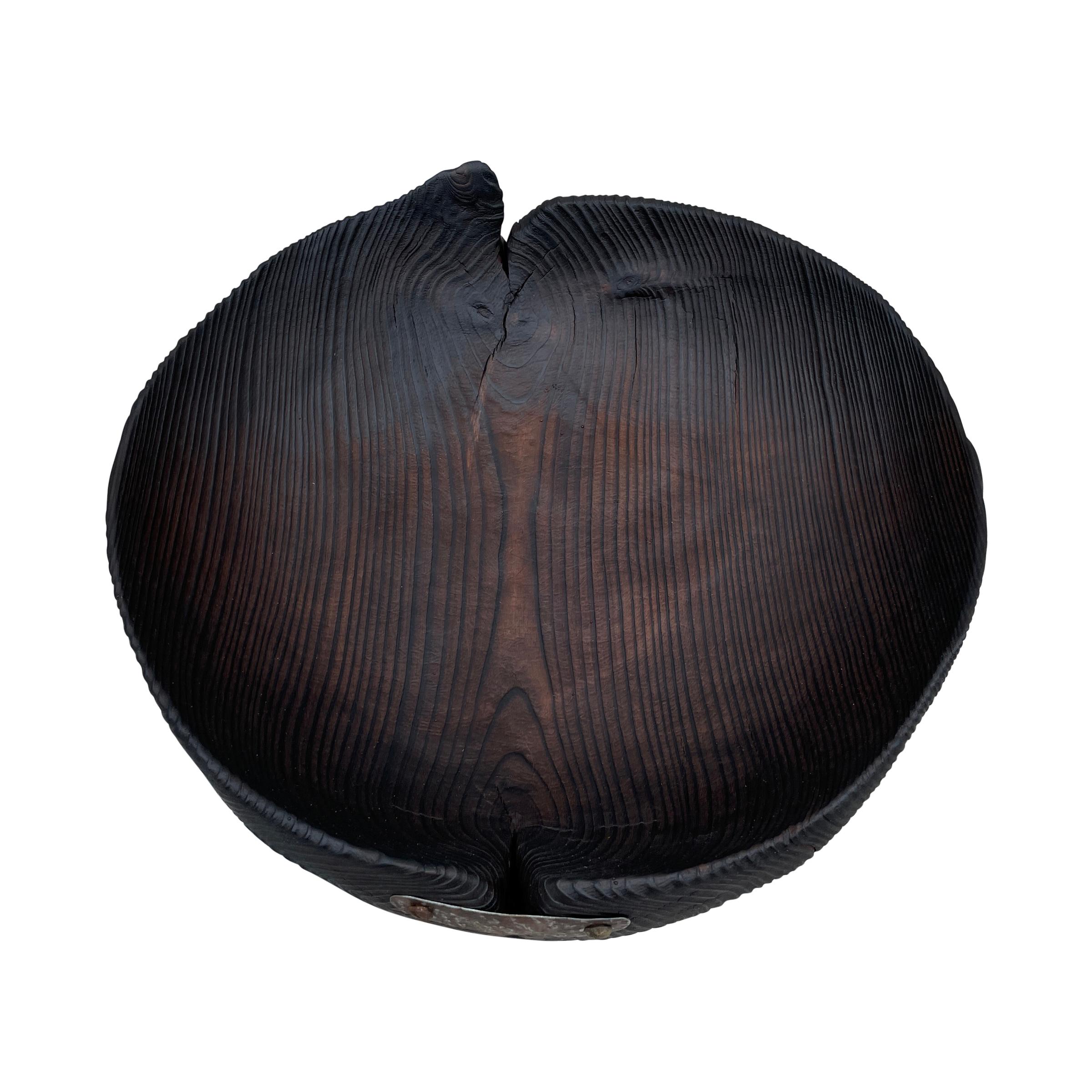 Grand bol japonais Yakisugi en vente 2