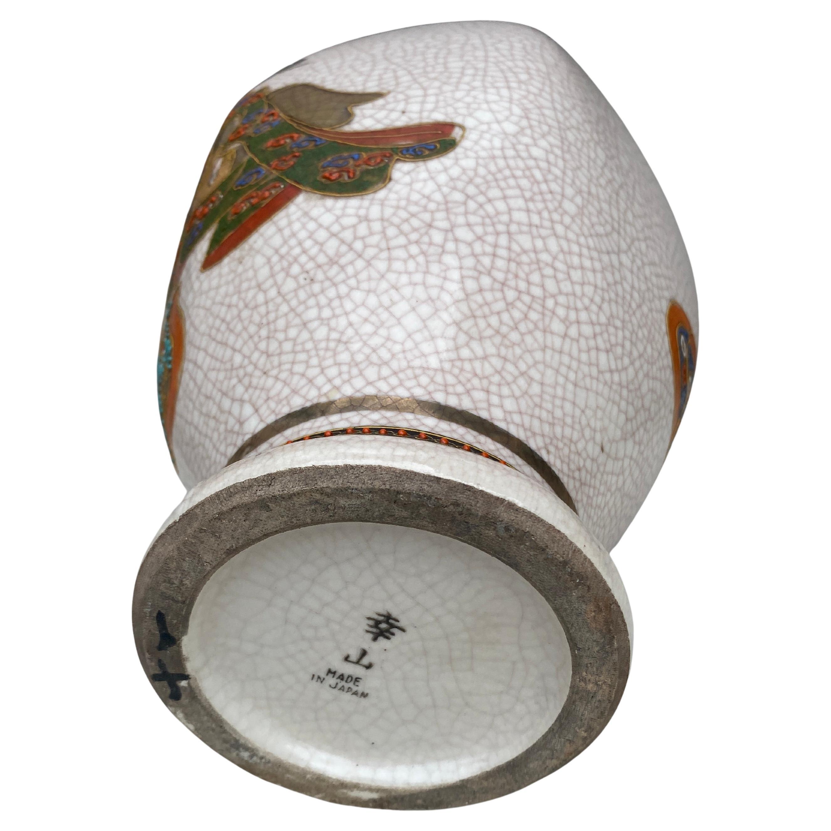 Porcellana Grande vaso giapponese Satsuma Circa 1930 in vendita