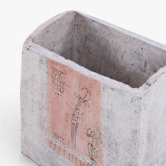 Large jar in earthenware by Anne Fløche