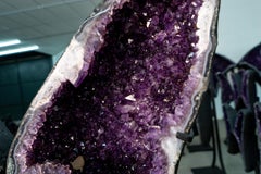 Large Jelly Purple Amethyst Geode Wings