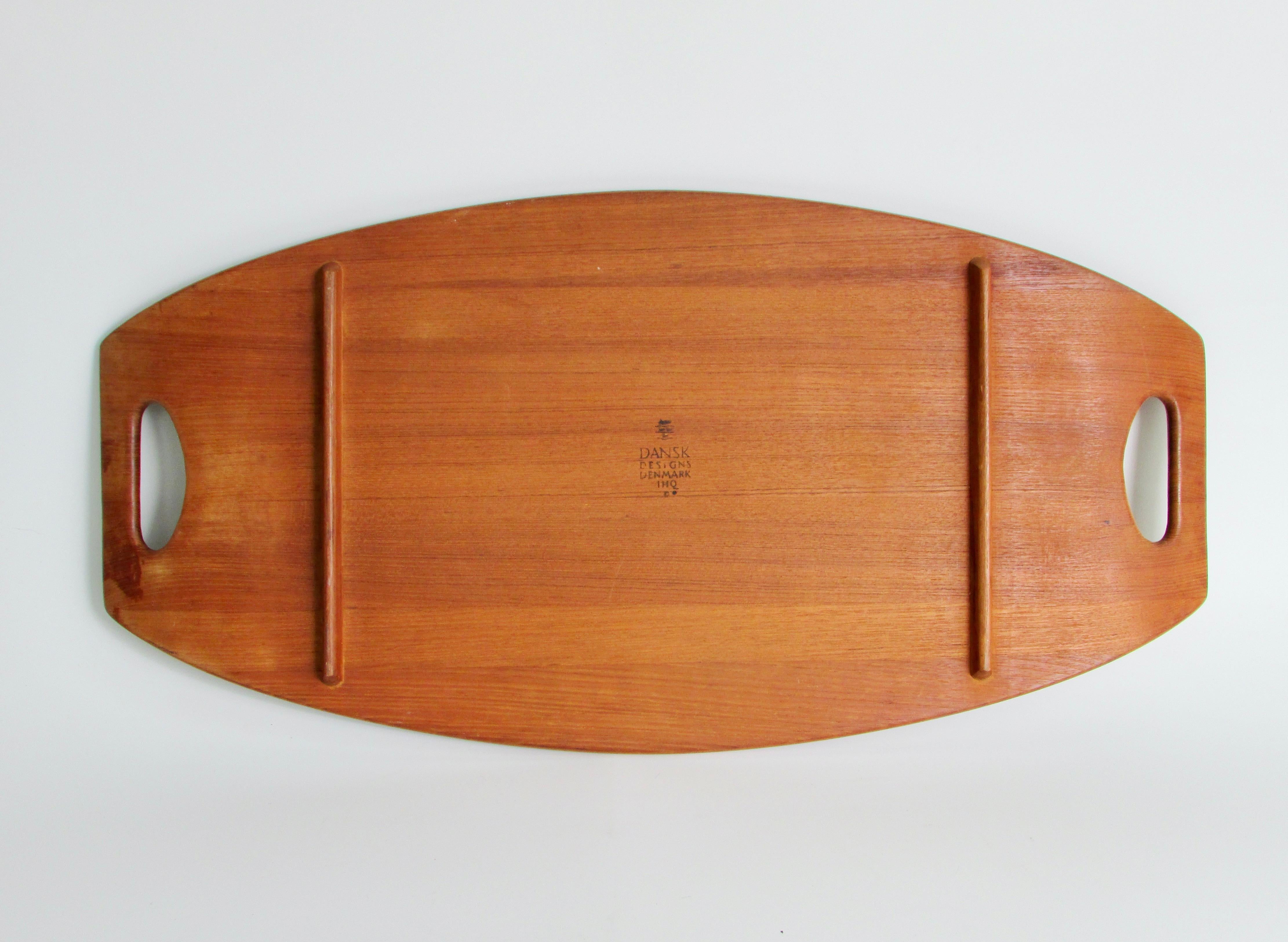 20th Century Large Jens Quistgaard for Dansk Denmark  Teak Serving Tray