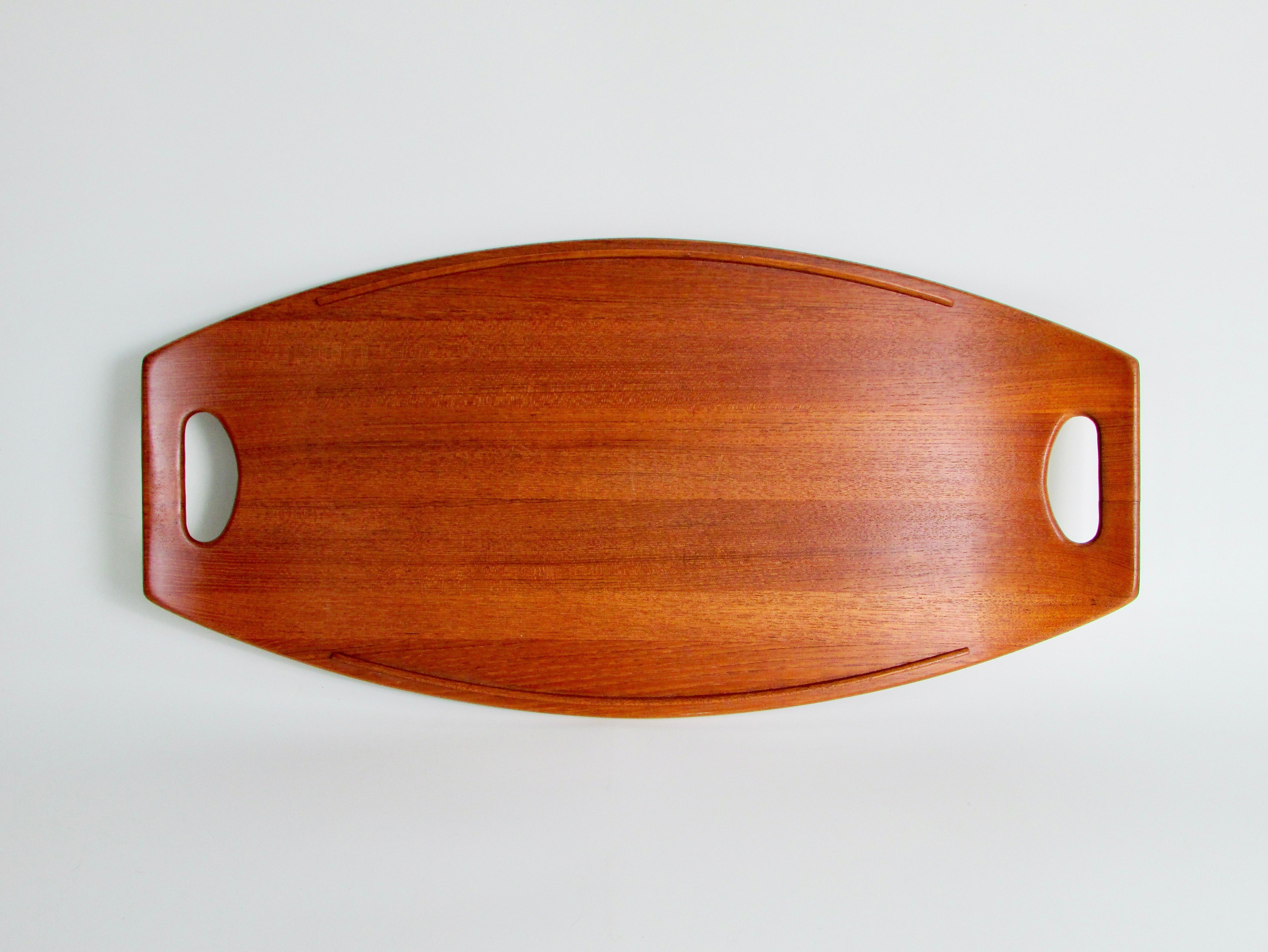 Large Jens Quistgaard for Dansk Denmark  Teak Serving Tray For Sale 3