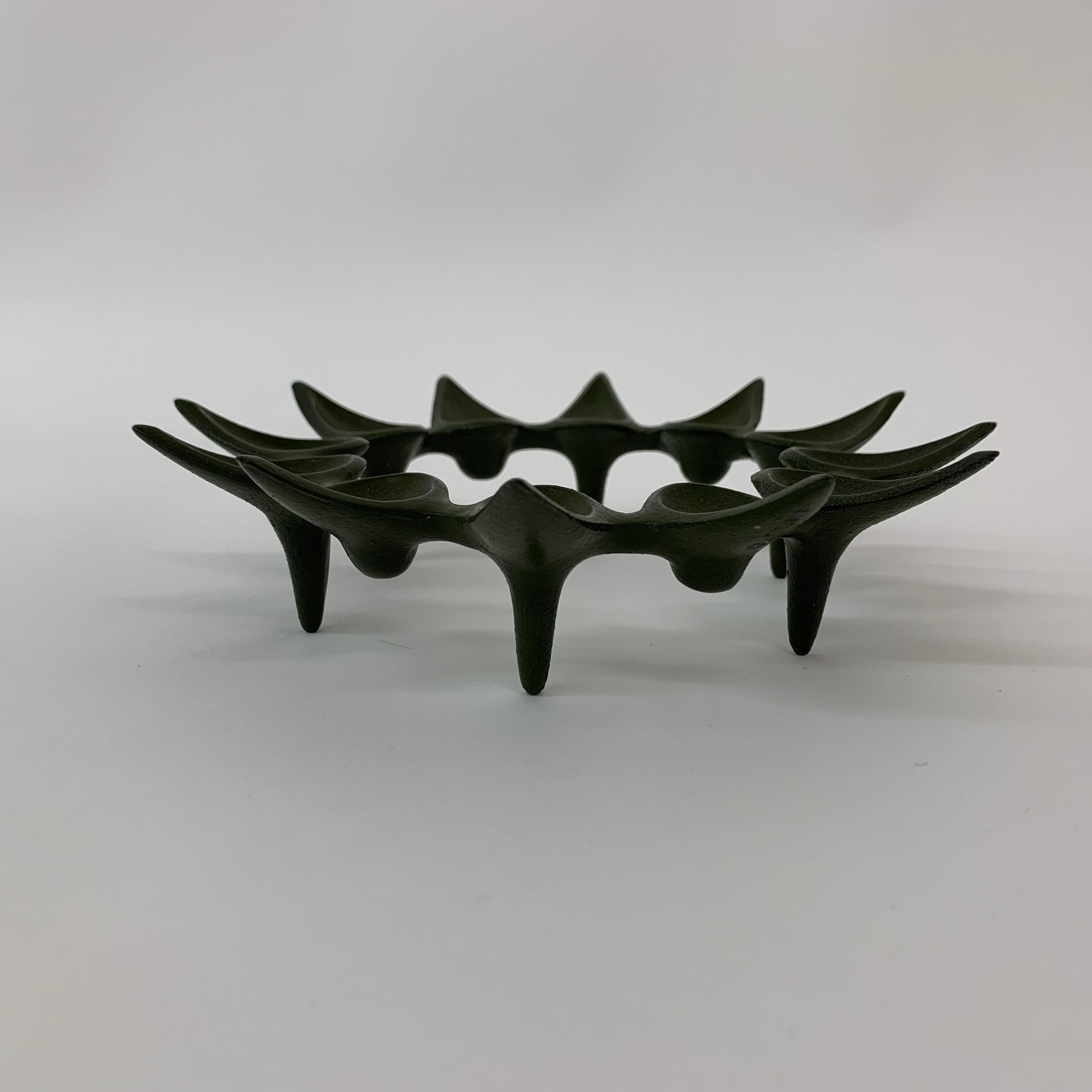 Large Jens Quistgaard for Dansk Designs Candle Holder, 1960s For Sale 4