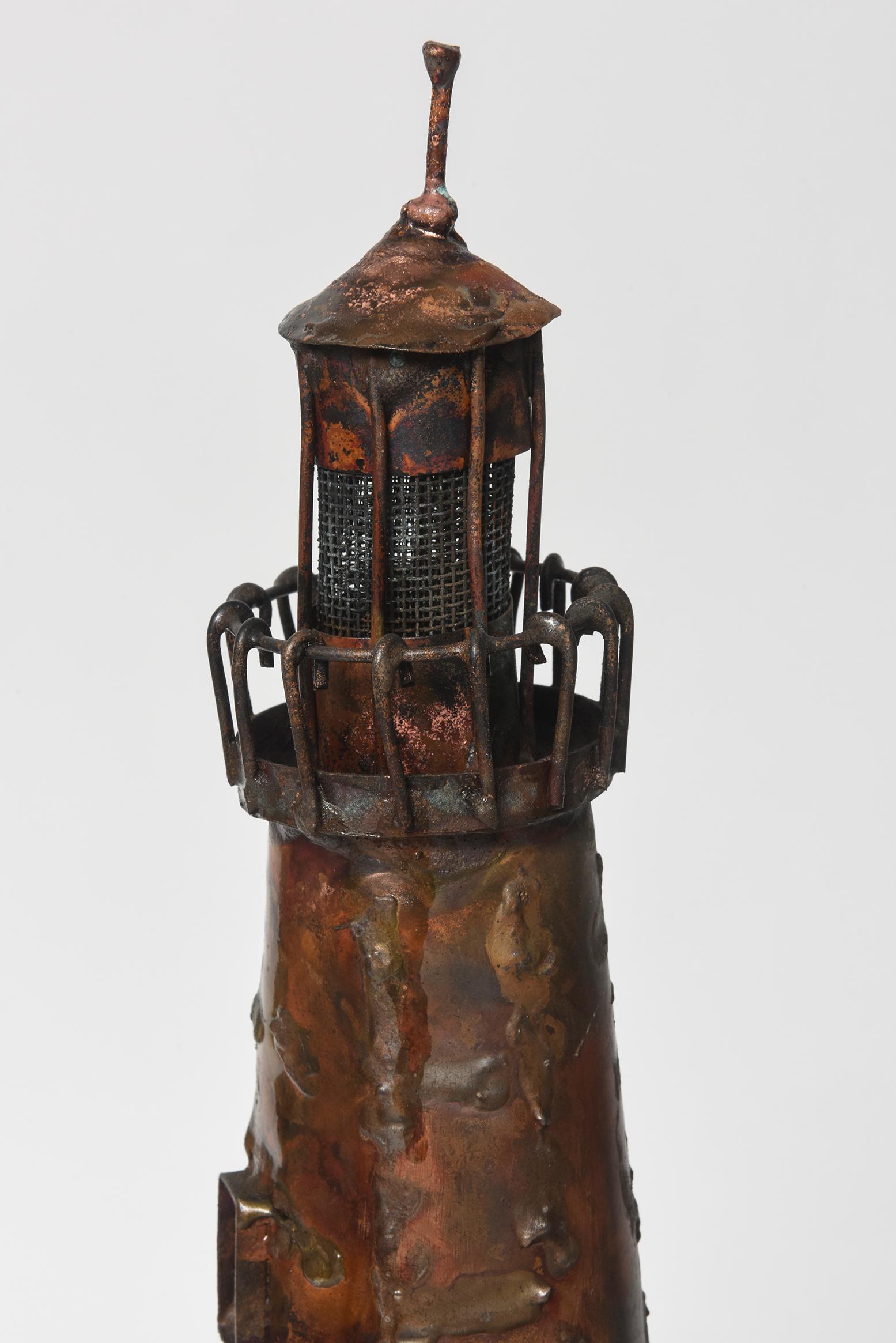 copper lighthouse