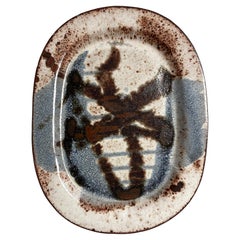 Large Jørgen F. Petersen 1960s Abstract Ceramic Centerpiece, Denmark