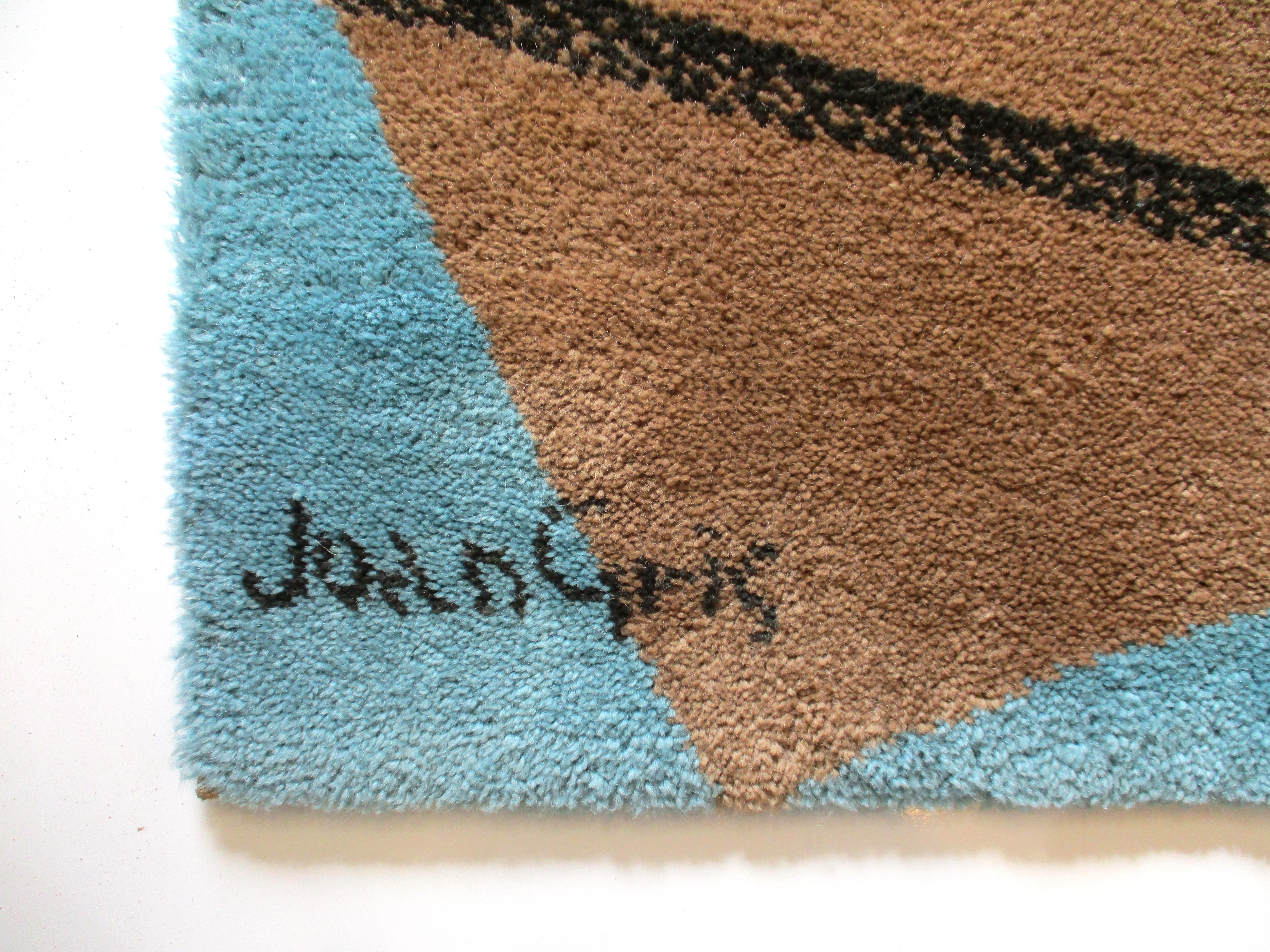 Large Juan Cris Violia Wool Rug for Ege Axminster Denmark For Sale 5