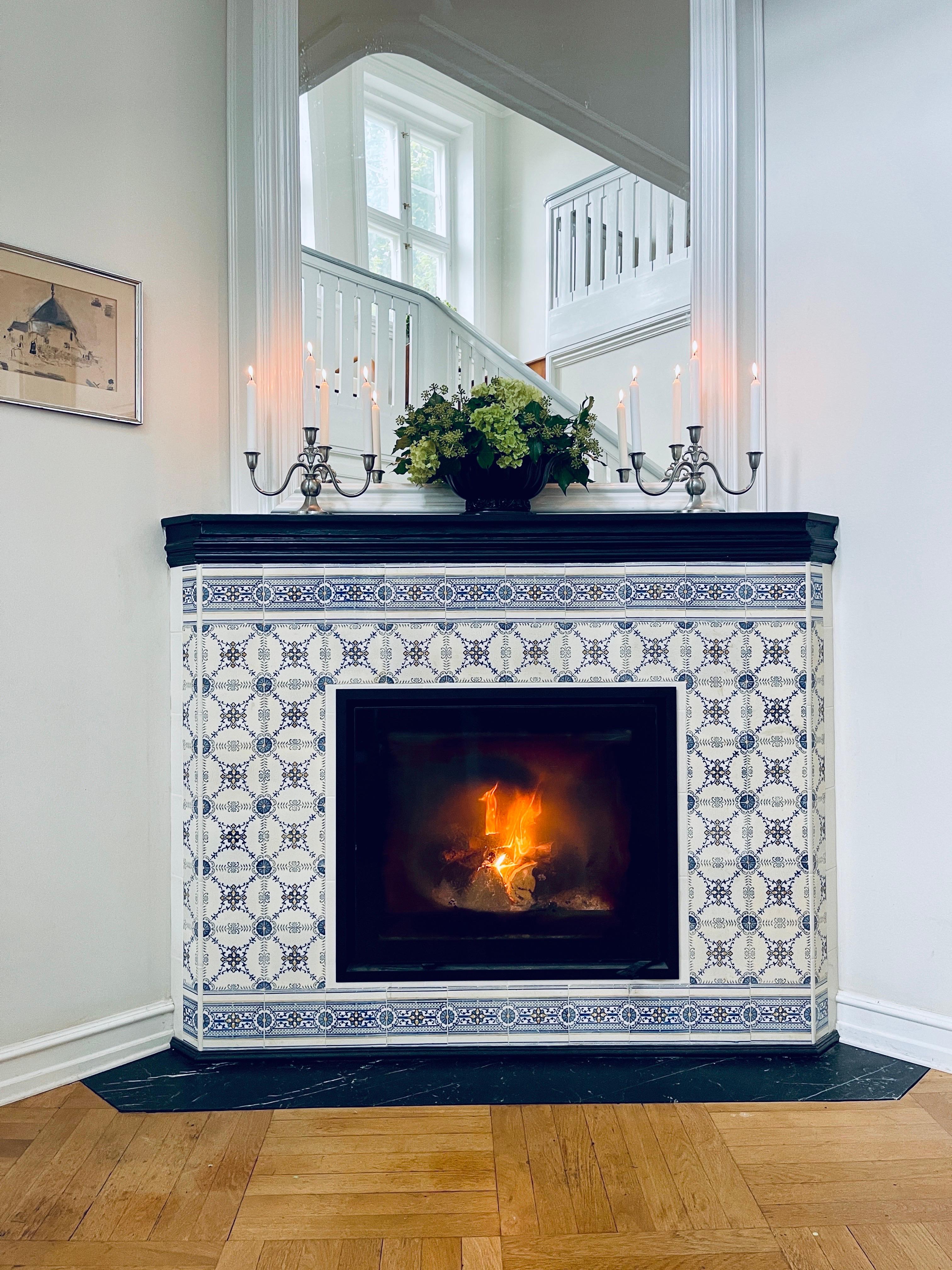 Große Just Andersen Jardinière Modell 164, Dänemark, 1920er Jahre im Zustand „Gut“ im Angebot in Copenhagen, DK