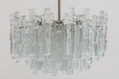 Large Ice Cube Chandelier by Kalmar, 1960s