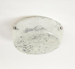 Großer Kalmar Ice Glas Flushmount