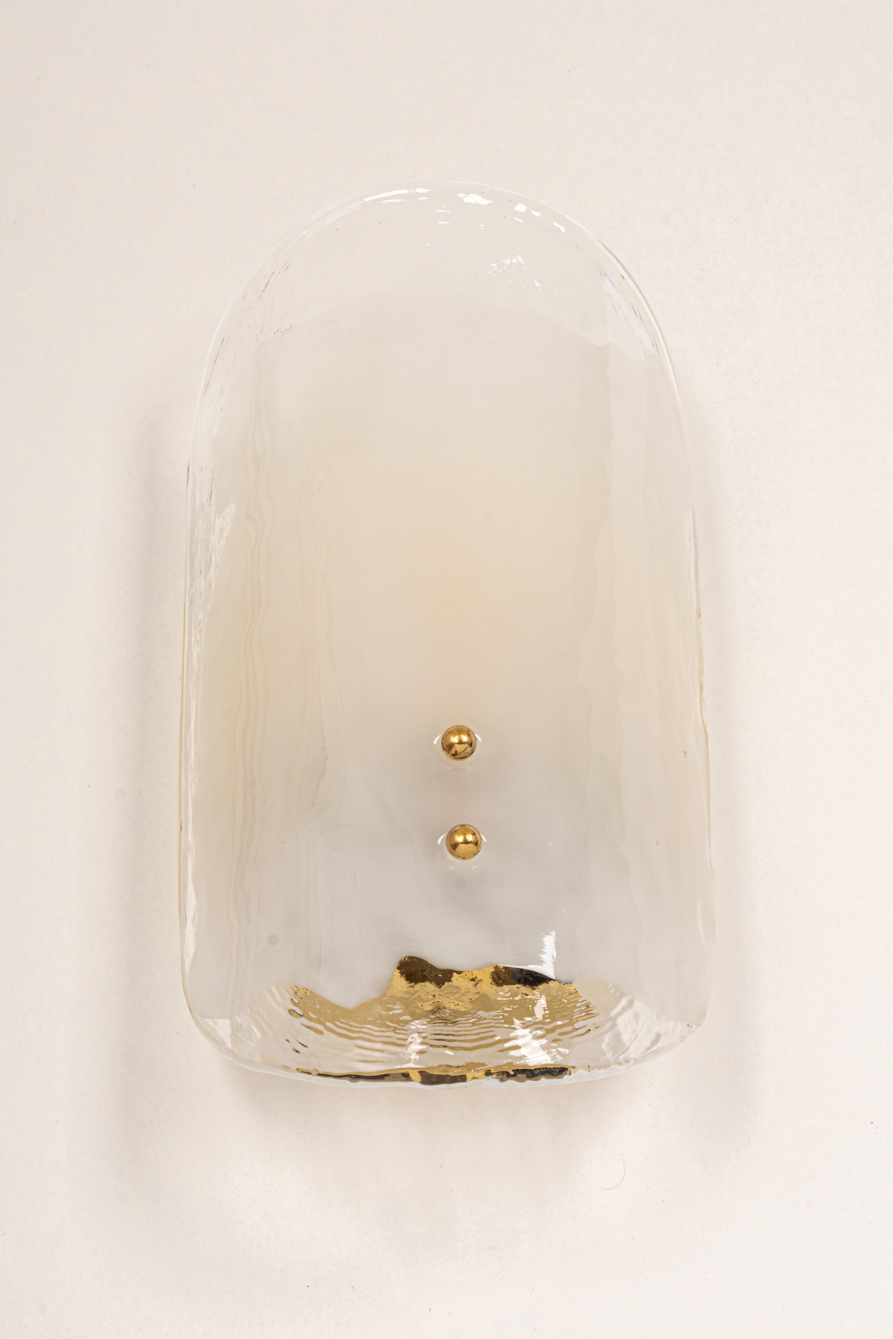 Mid-Century Modern Large Kalmar Sconce Wall Light, Austria, 1960s For Sale