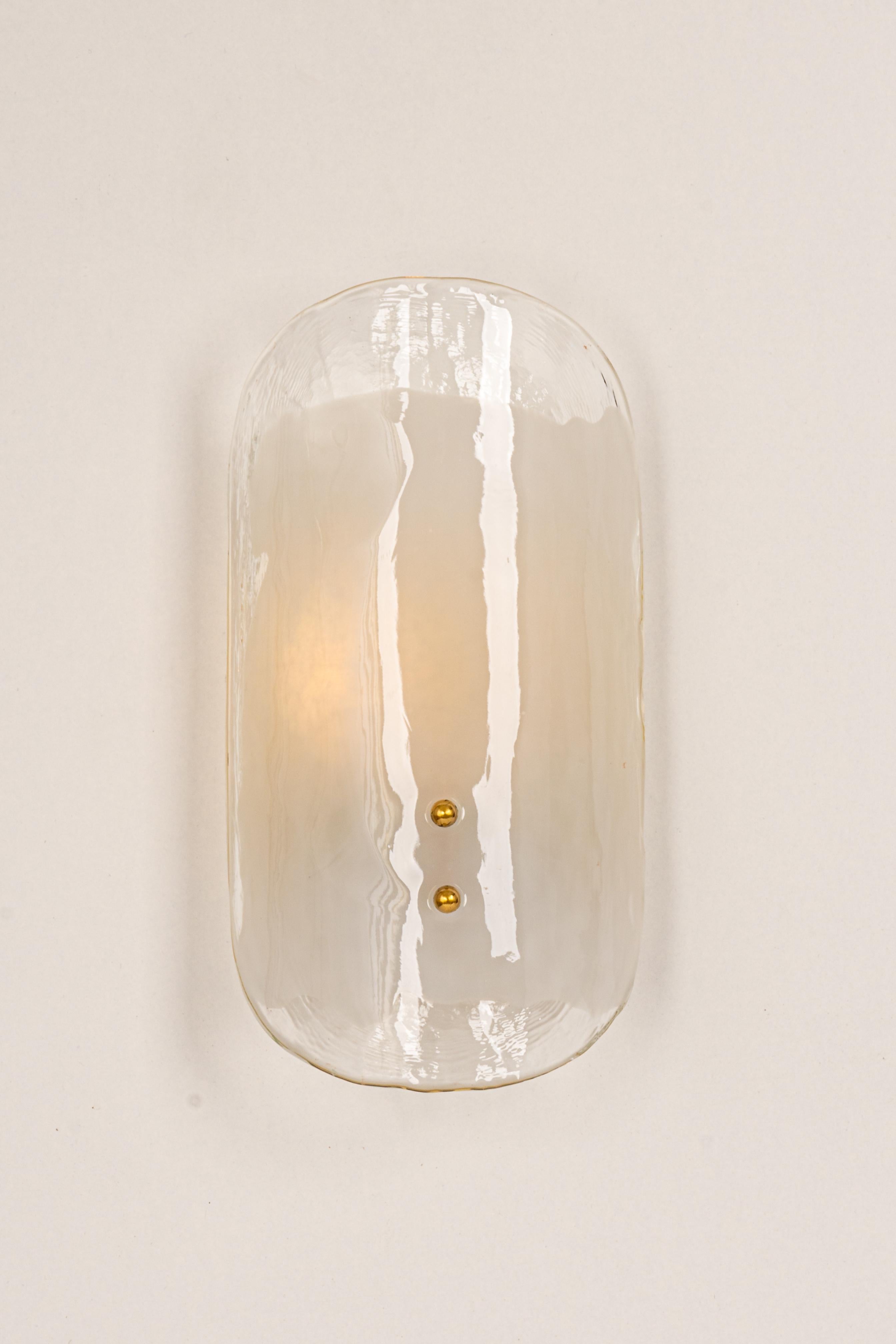 Large Kalmar Sconce Wall Light, Austria, 1960s In Good Condition For Sale In Aachen, NRW