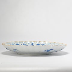 Große chinesische Kangxi-Porzellanschale Kakiemon Yu, markiert Antik Qing, 1690