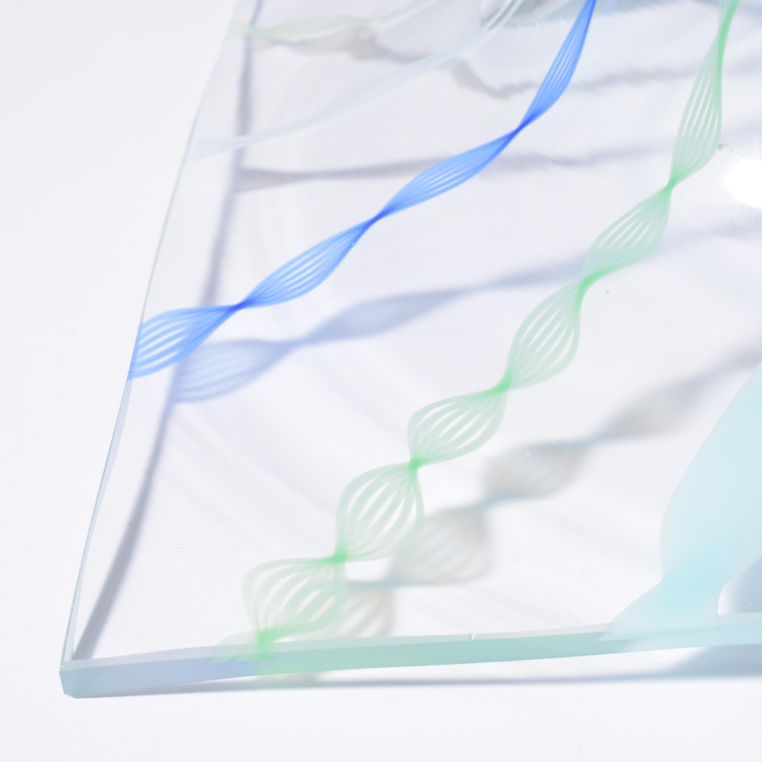 Scultura grande di Karim Rashid GLASKAPE, 14 