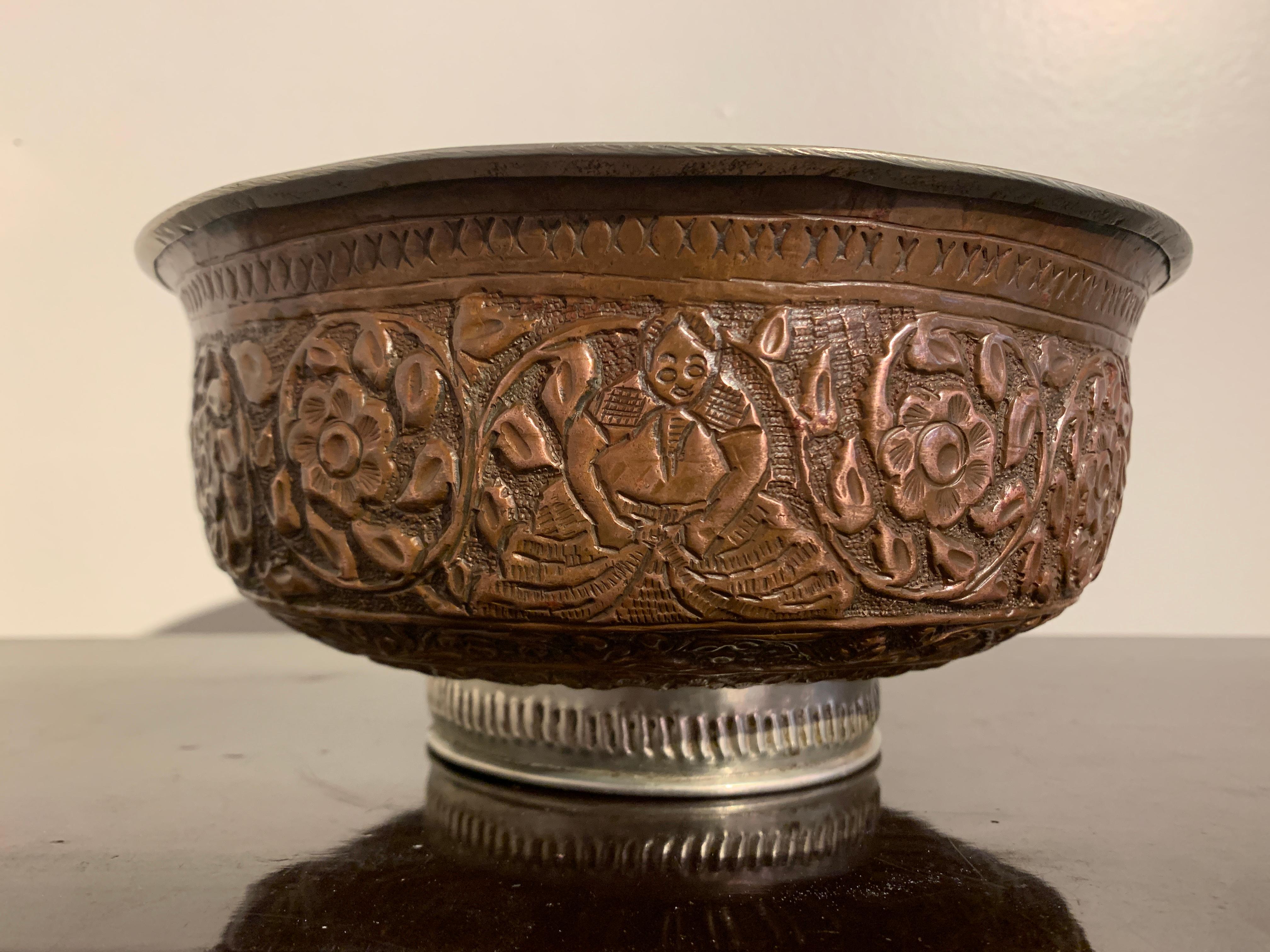 kashmiri copper bowl