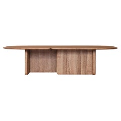 Large Ketsugou Oak Dining Table by Dennis Kaiser
