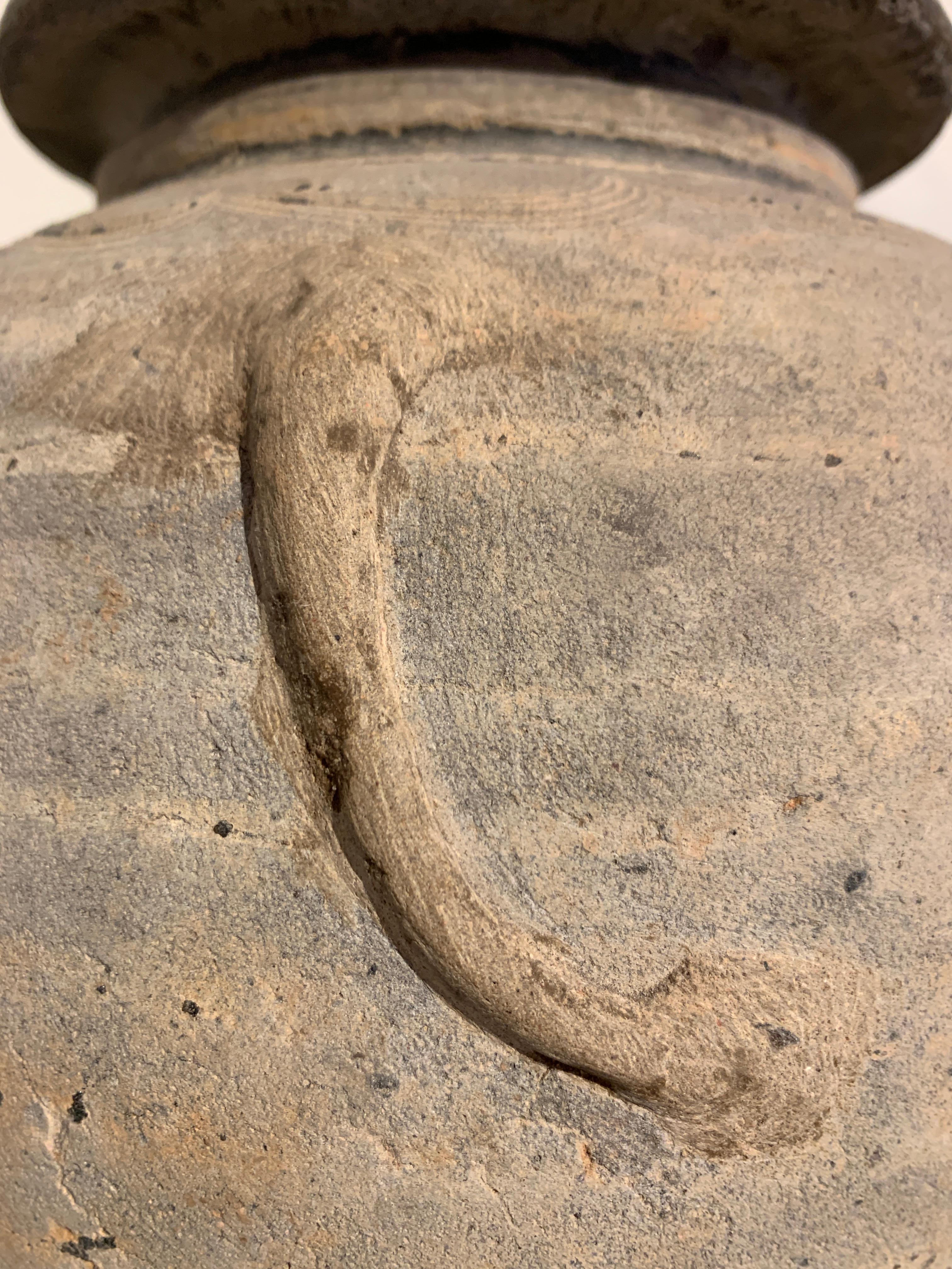 Large Khmer Pottery Vessel with Elephant Head and Tail, 16th Century, Cambodia 2