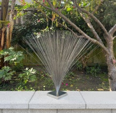 Large Kinetic Spray Sculpture in the style of Harry Bertoia, c.1970