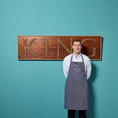 Large Reclaimed ‘King’ Wall Hanging Sign