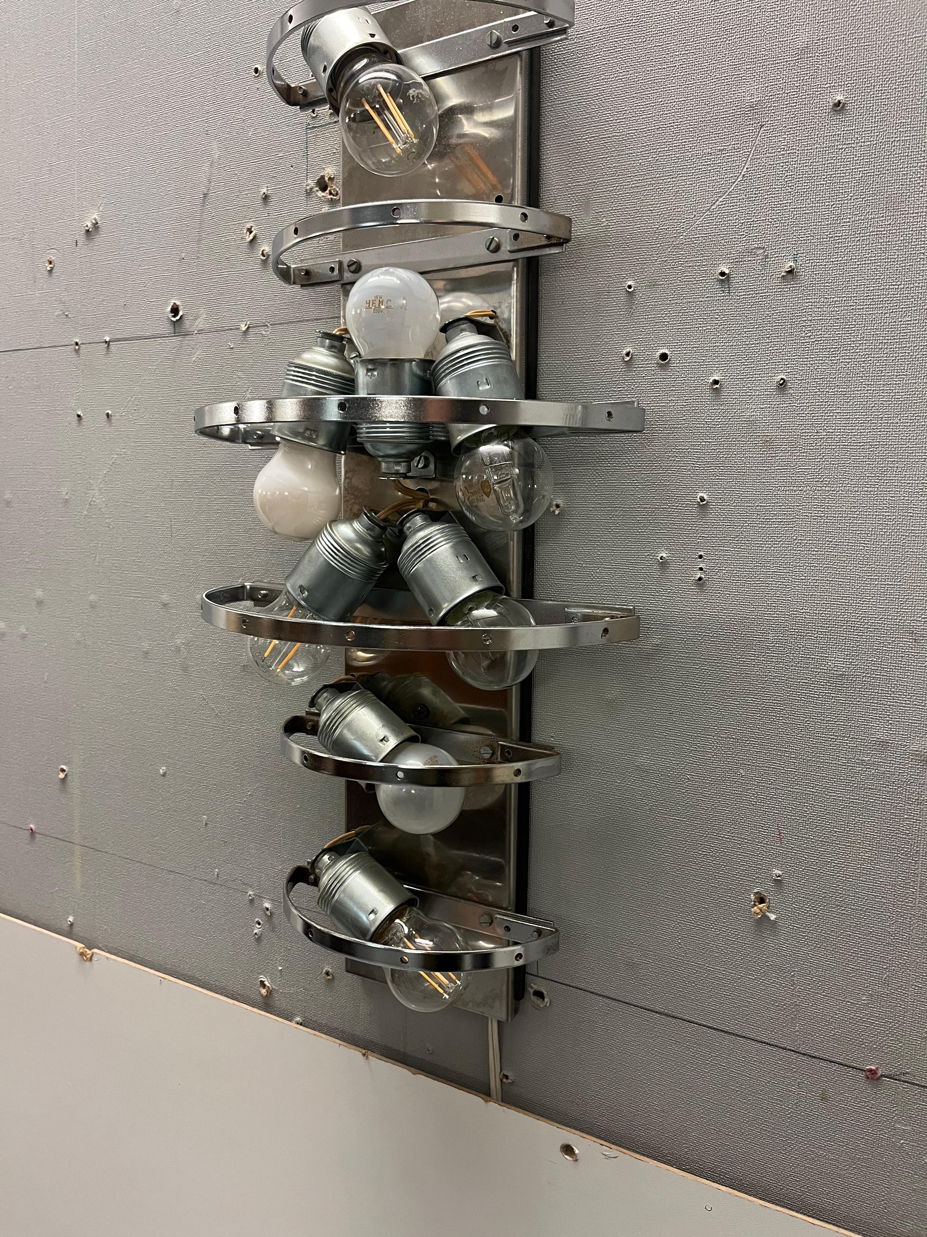 Große Kinkeldy Chrystal Glass Wandlampen 1970er Jahre Deutschland im Angebot 7