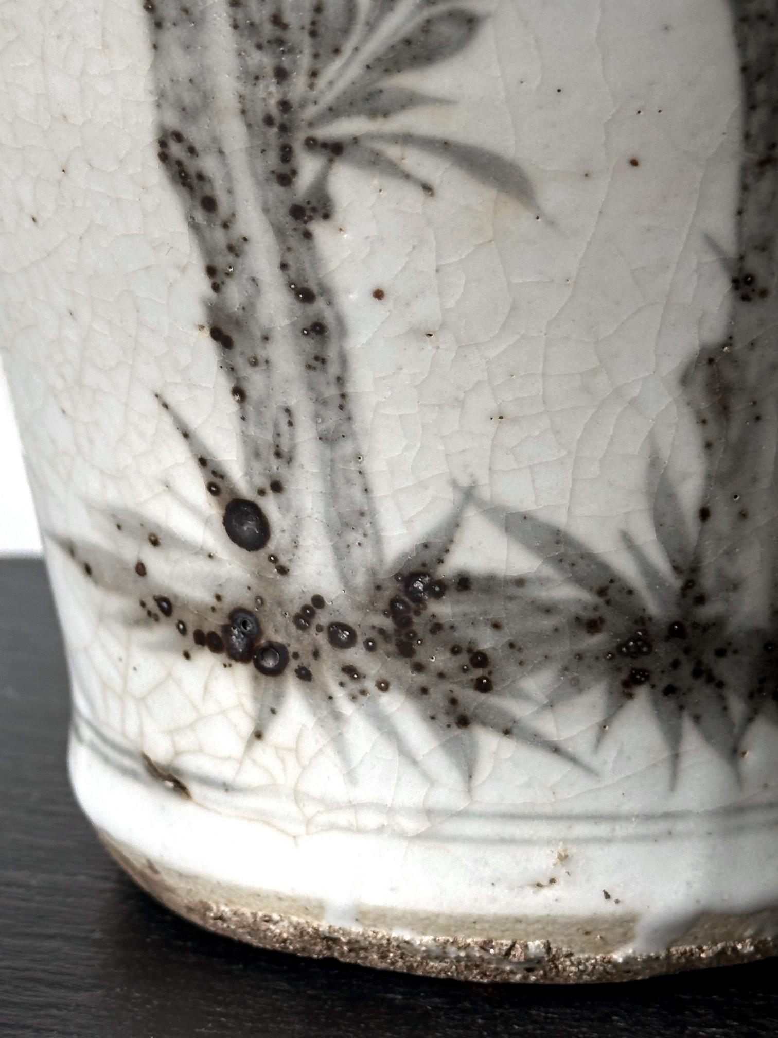 Large Korean Ceramic Jar Joseon Dynasty For Sale 6