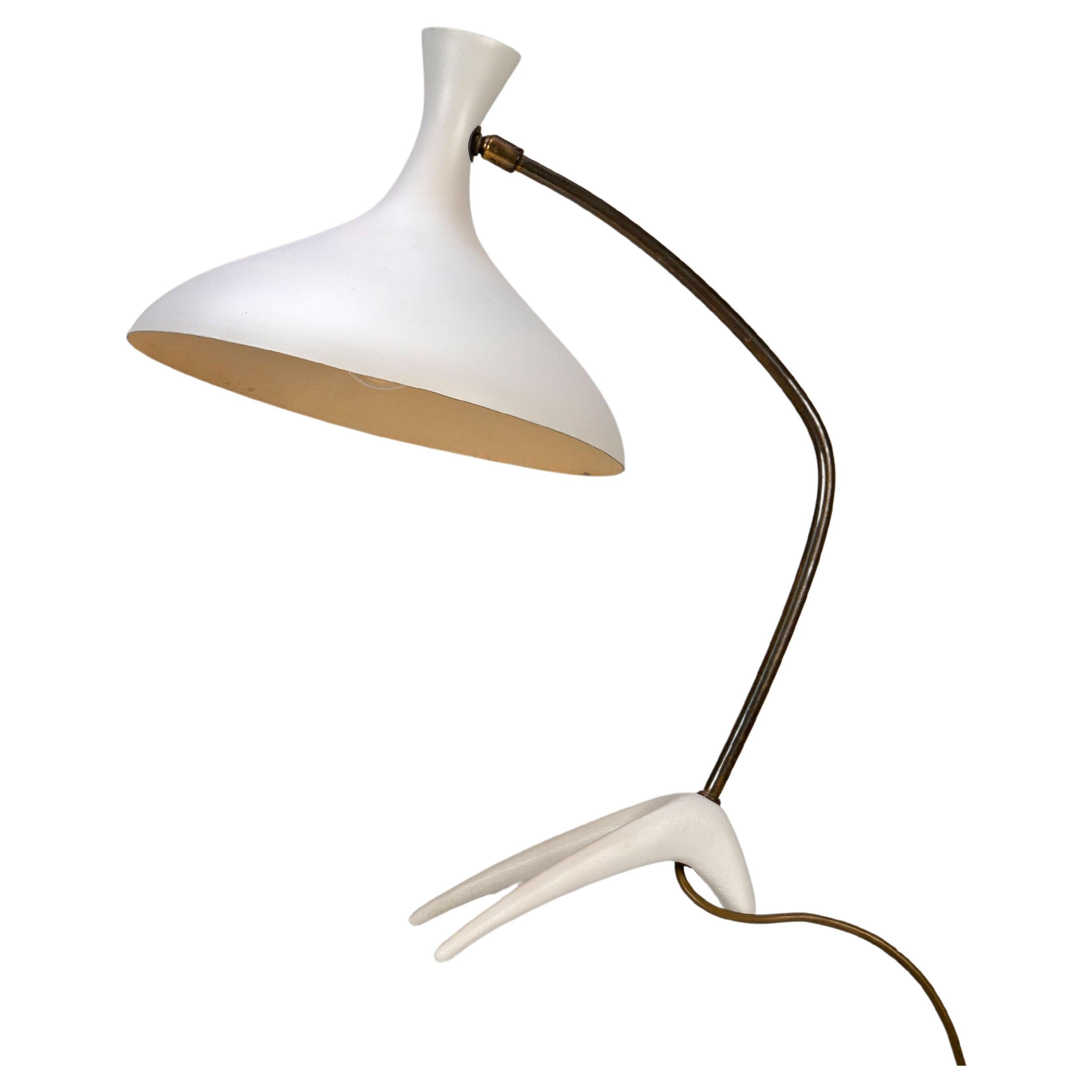 Lampada da tavolo grande "Kraehenfuss" di Cosack 1950s