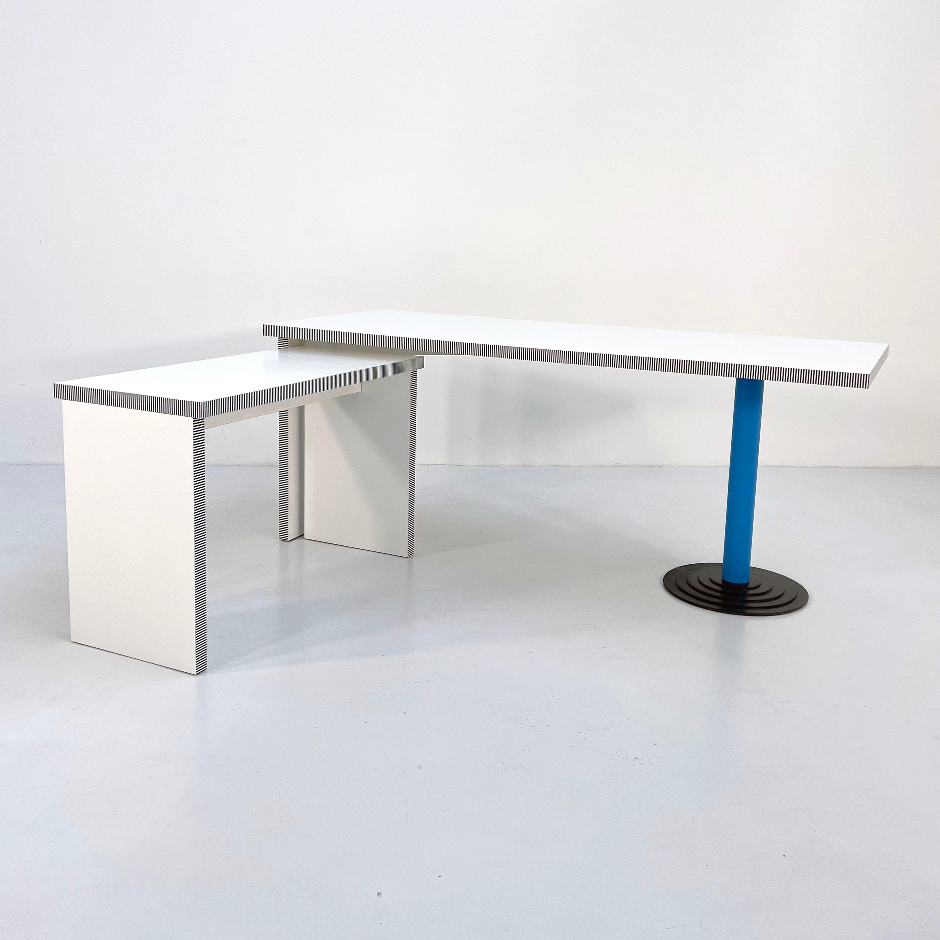 Large Kroma Desk by Antonia Astori for Driade, 1980s

Designer - Antonia Astori
Producer - Driade
Model - Kroma
Design Period - Eighties
Measurements - Big = Width 180 cm x Depth 73 cm x Height 74 cm. Small = Width 100 cm x Depth 45 cm x Height 66