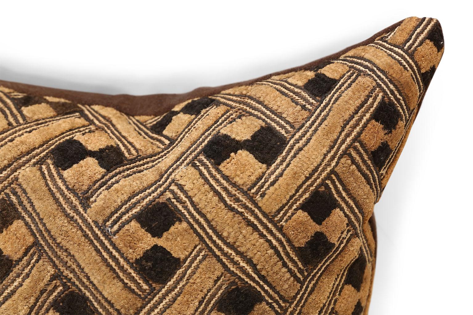Tribal Large Kuba Cloth Cushion