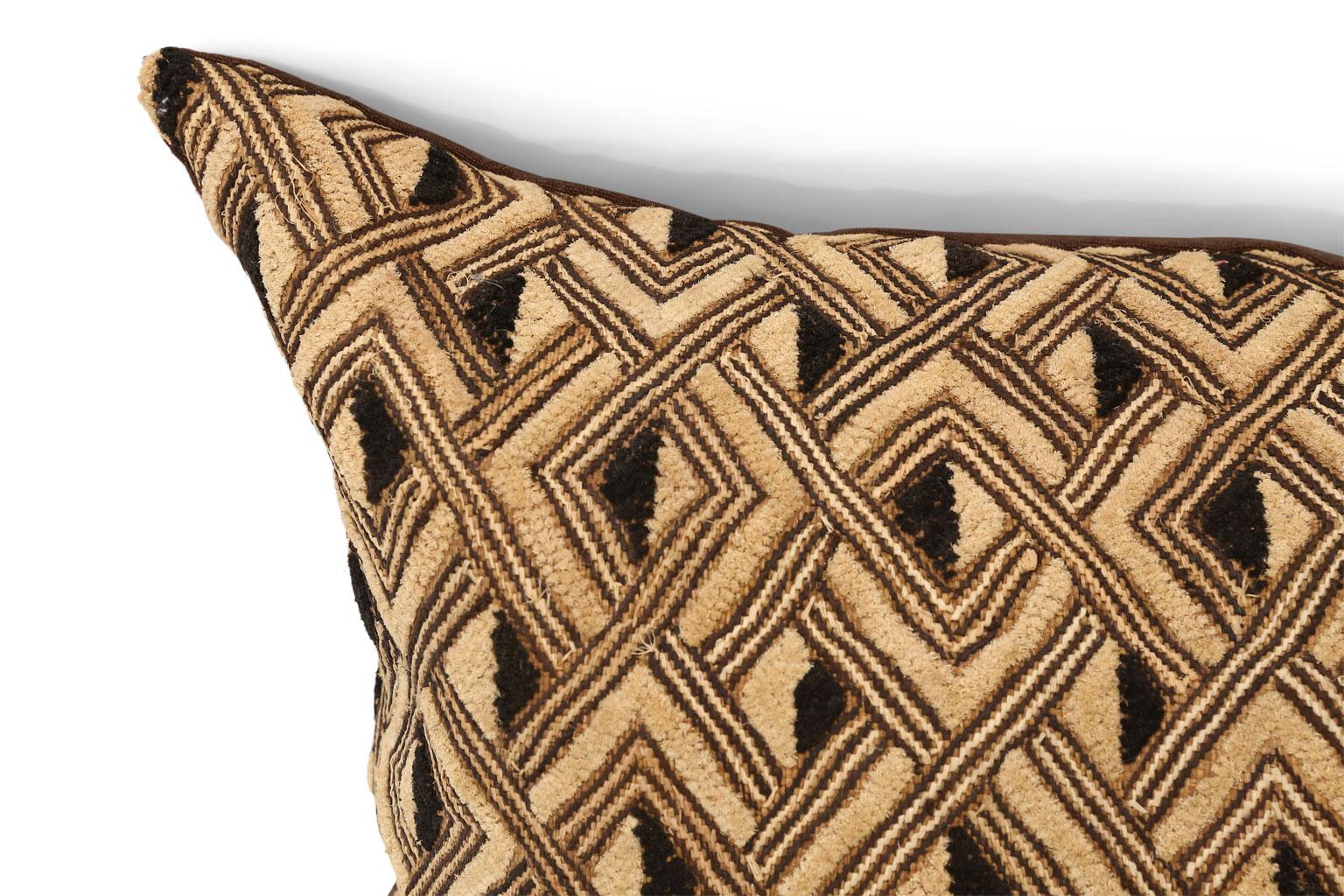 American Large Kuba Cloth Cushion