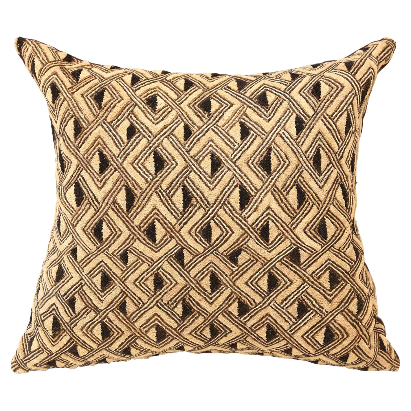 Large Kuba Cloth Cushion