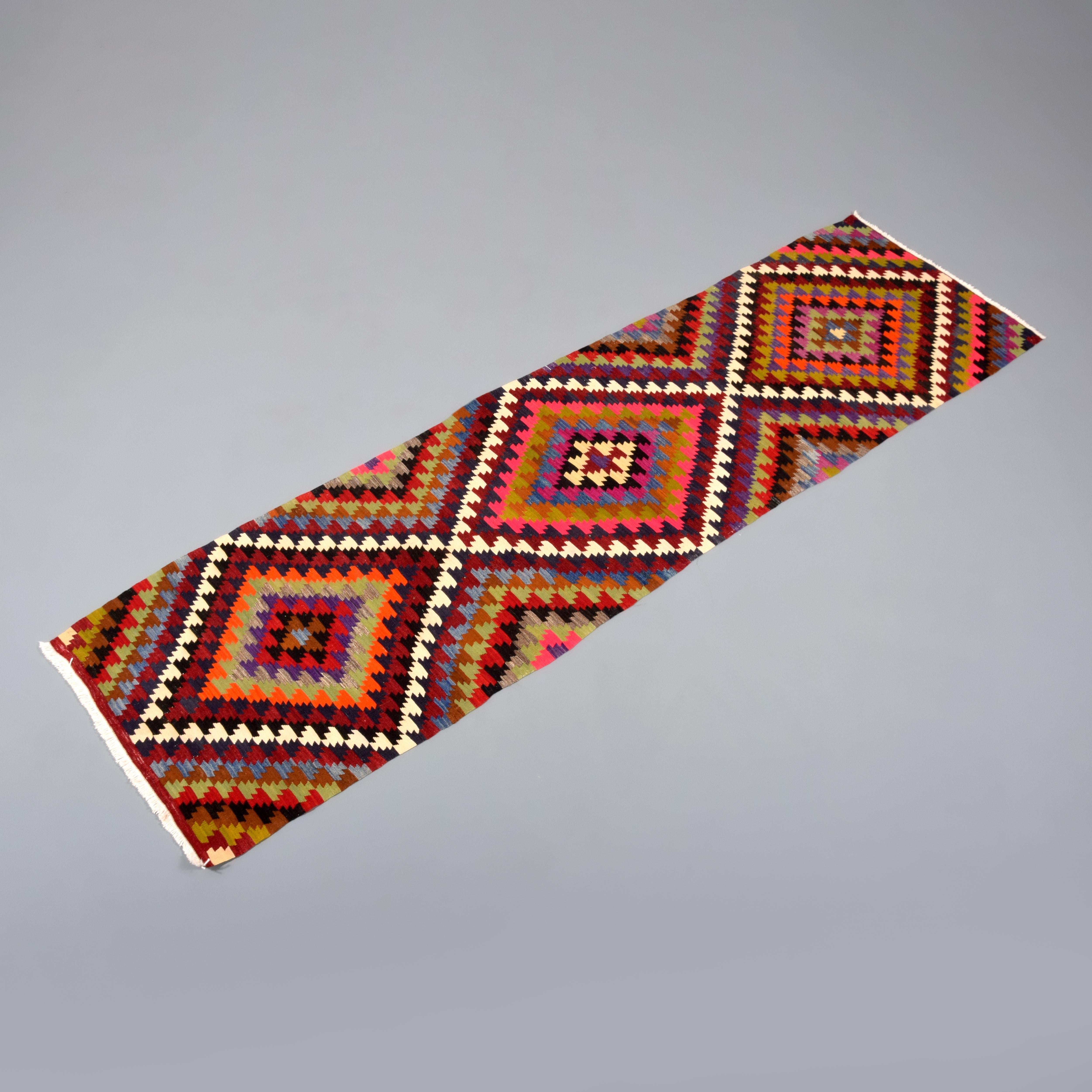 Artist/Designer; Manufacturer: see Additional Information/Description
Marking(s); notes: circa 1980-2000
Country of origin; materials: Adana, Southeast Turkey; wool
Dimensions (H, W, D): 132