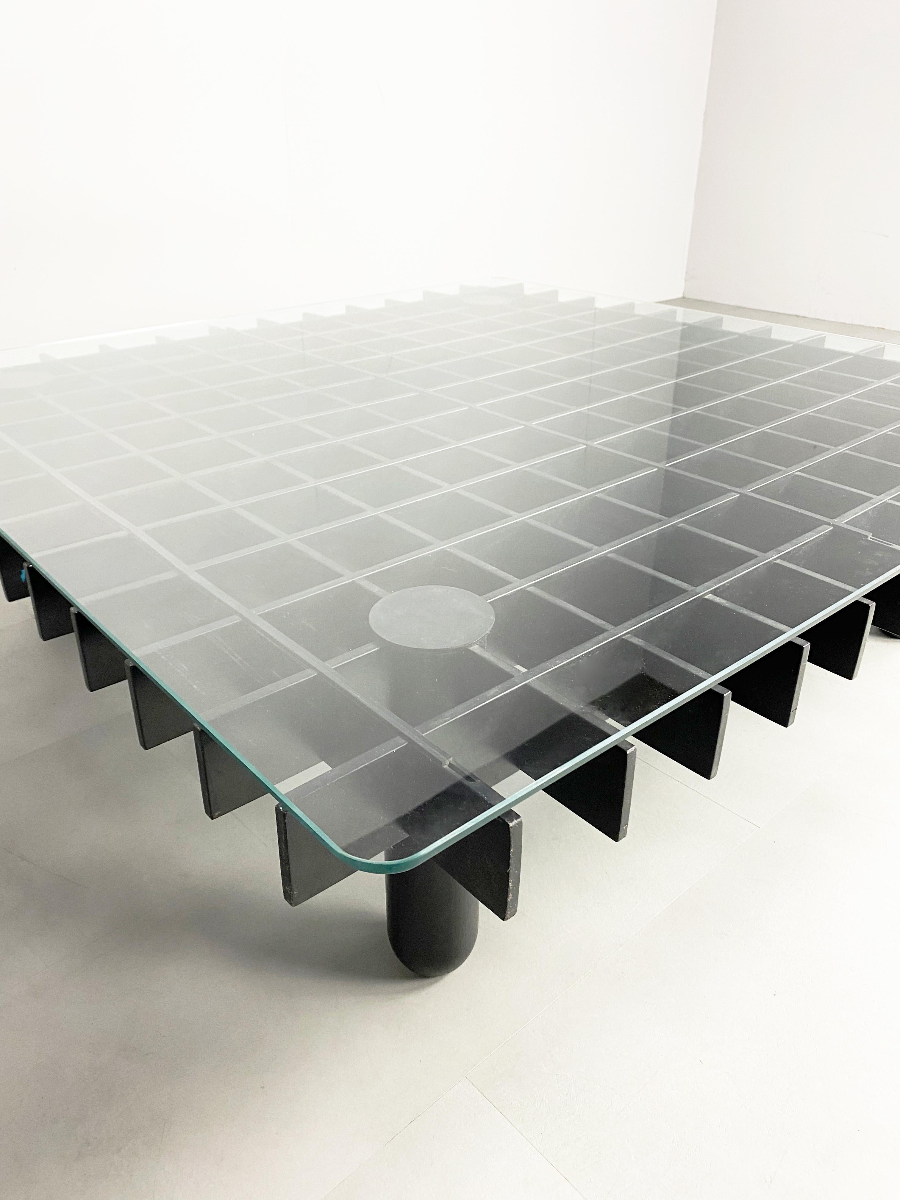 Large 'Kyoto' Coffee Table attrb. Gianfranco Frattini for Knoll, c.1970 4