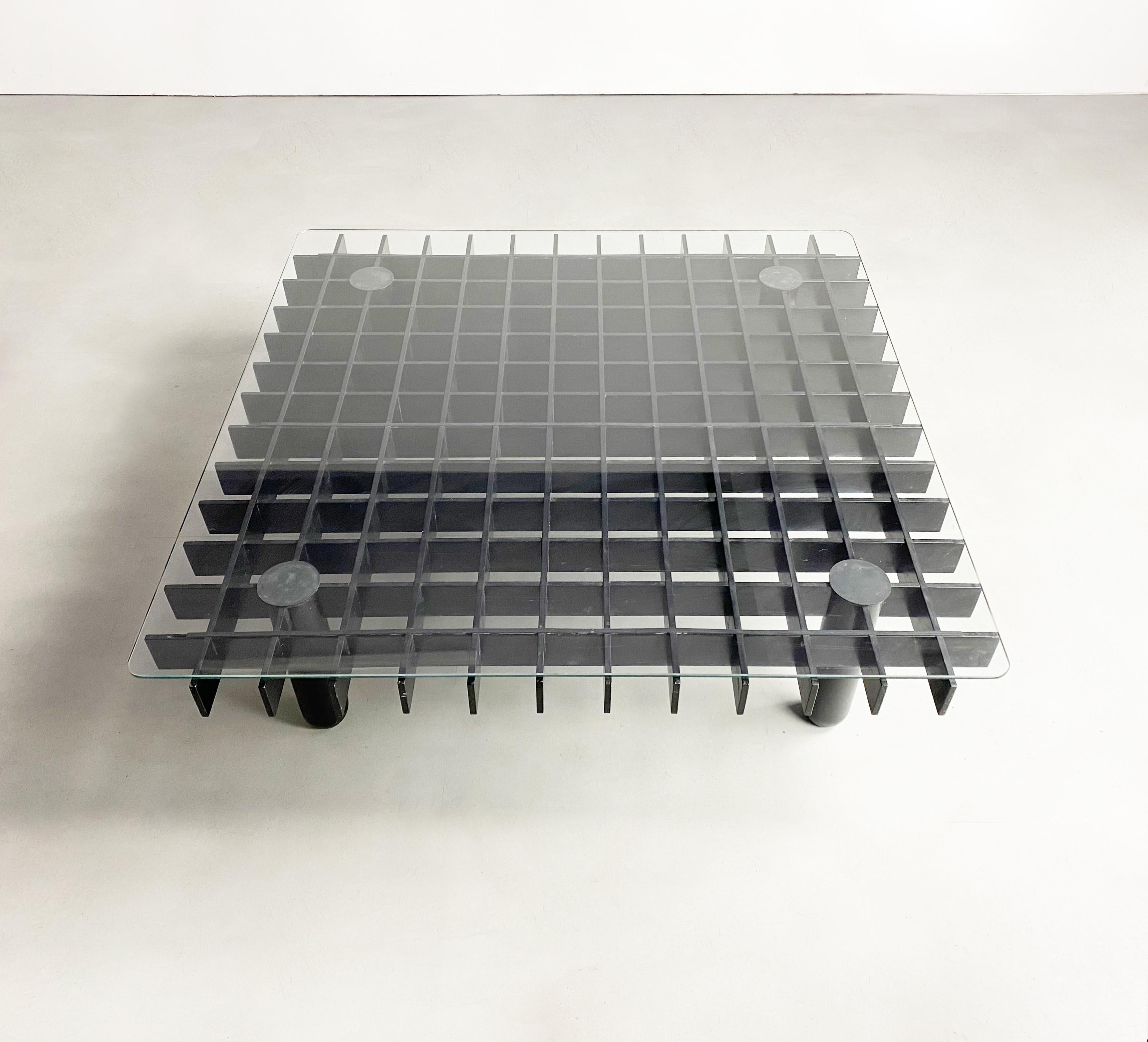 Large 'Kyoto' Coffee Table attrb. Gianfranco Frattini for Knoll, c.1970 In Good Condition In Surbiton, GB