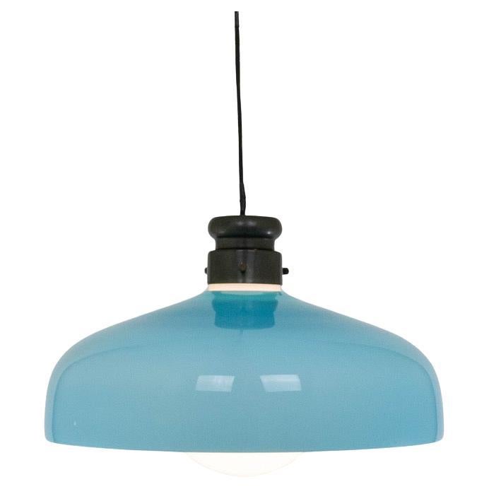Large L 72 Glass pendant by Alessandro Pianon for Vistosi, 1960s