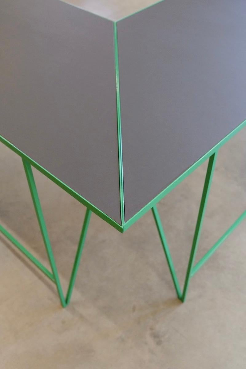 Large L Shape Customizable Contemporary Corner Study Desk For Sale 1