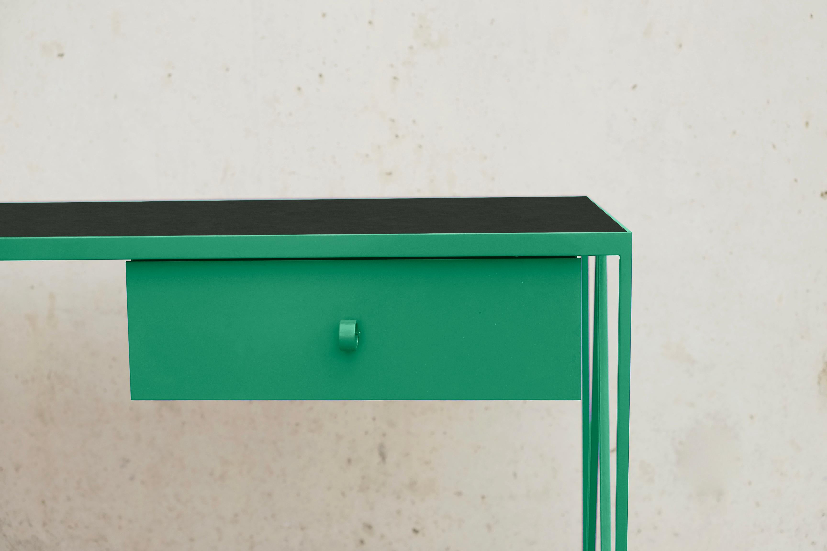 Large L Shape Customizable Contemporary Corner Study Desk For Sale 1