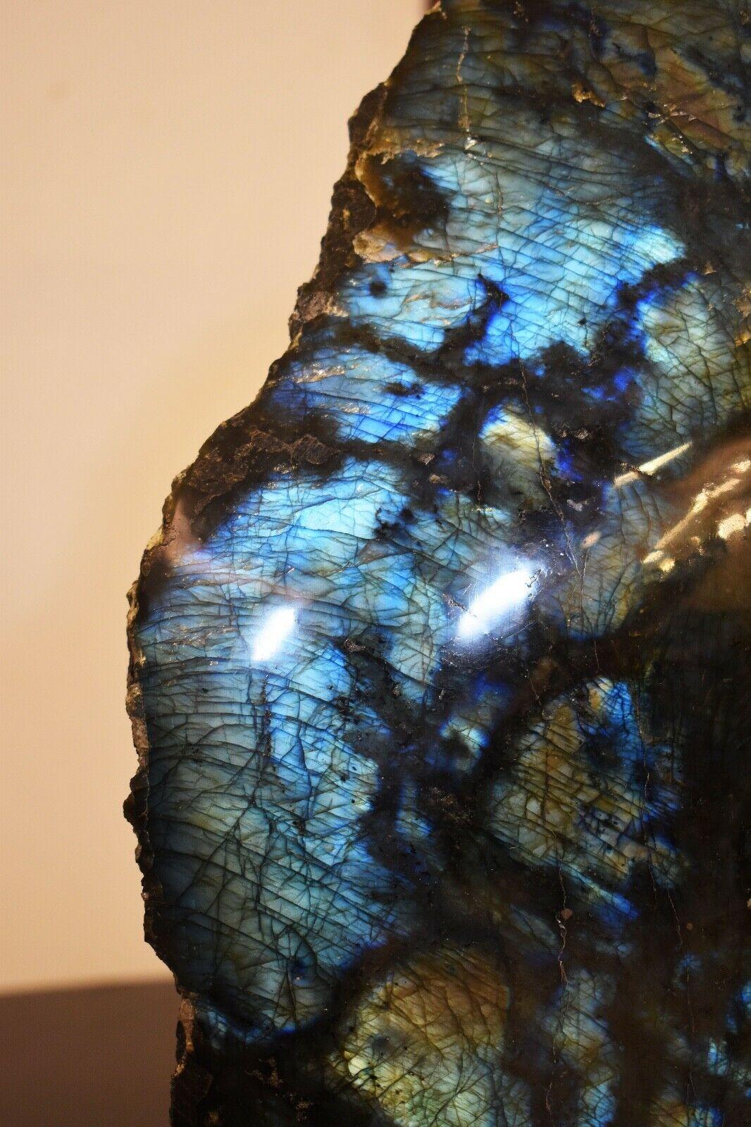 Large Labradorite Natural Iridescent Crystal 2