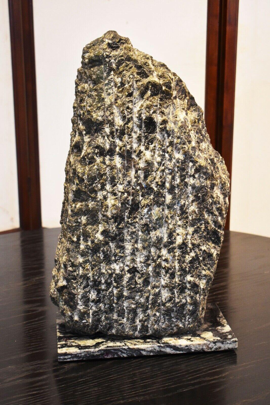 Large Labradorite Natural Iridescent Crystal 4