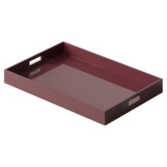 Large Lacquer Tray - Carmine