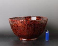 Large Lacquer Worker Bowl Kanshitsu
