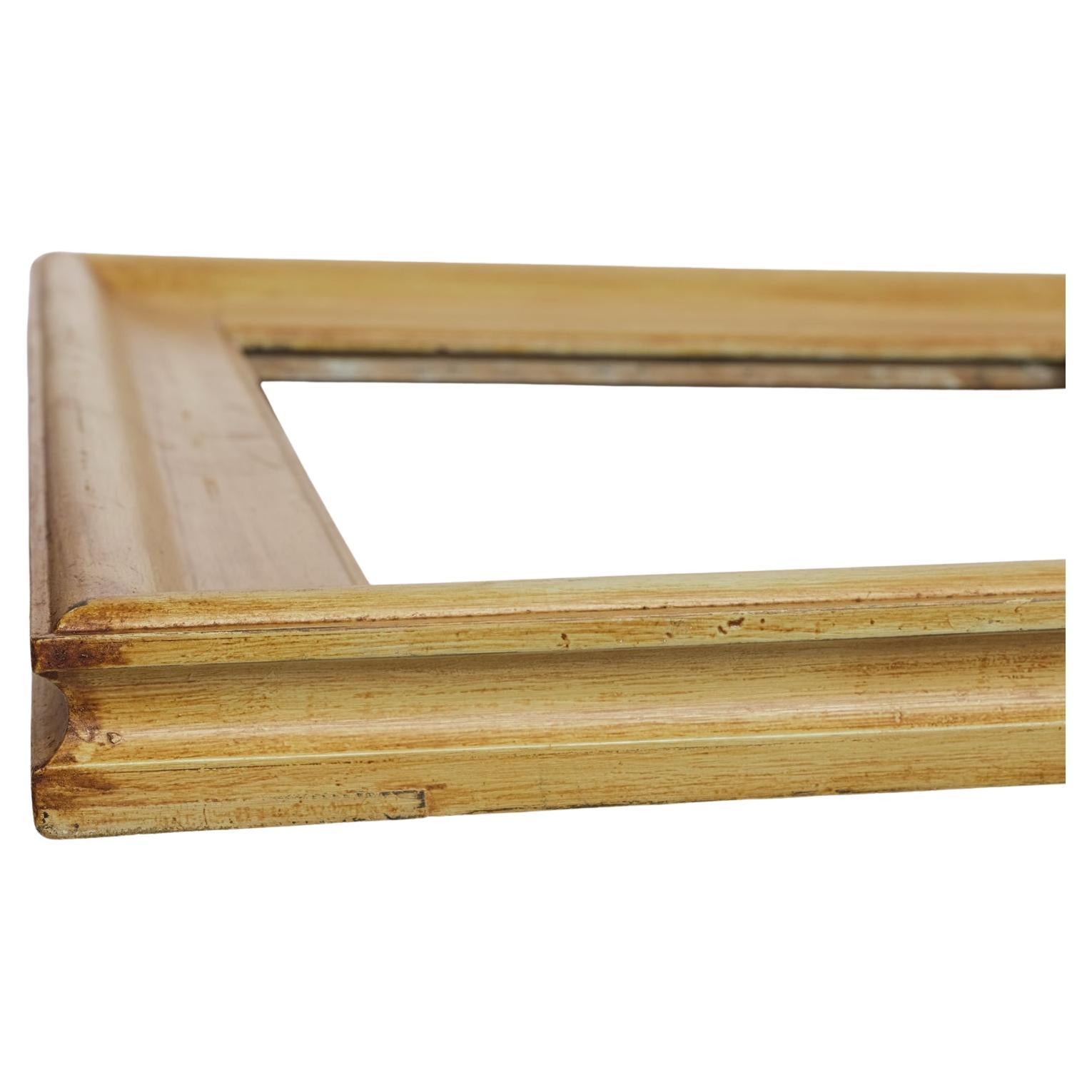 Gran marco de madera lacada Italiano en venta