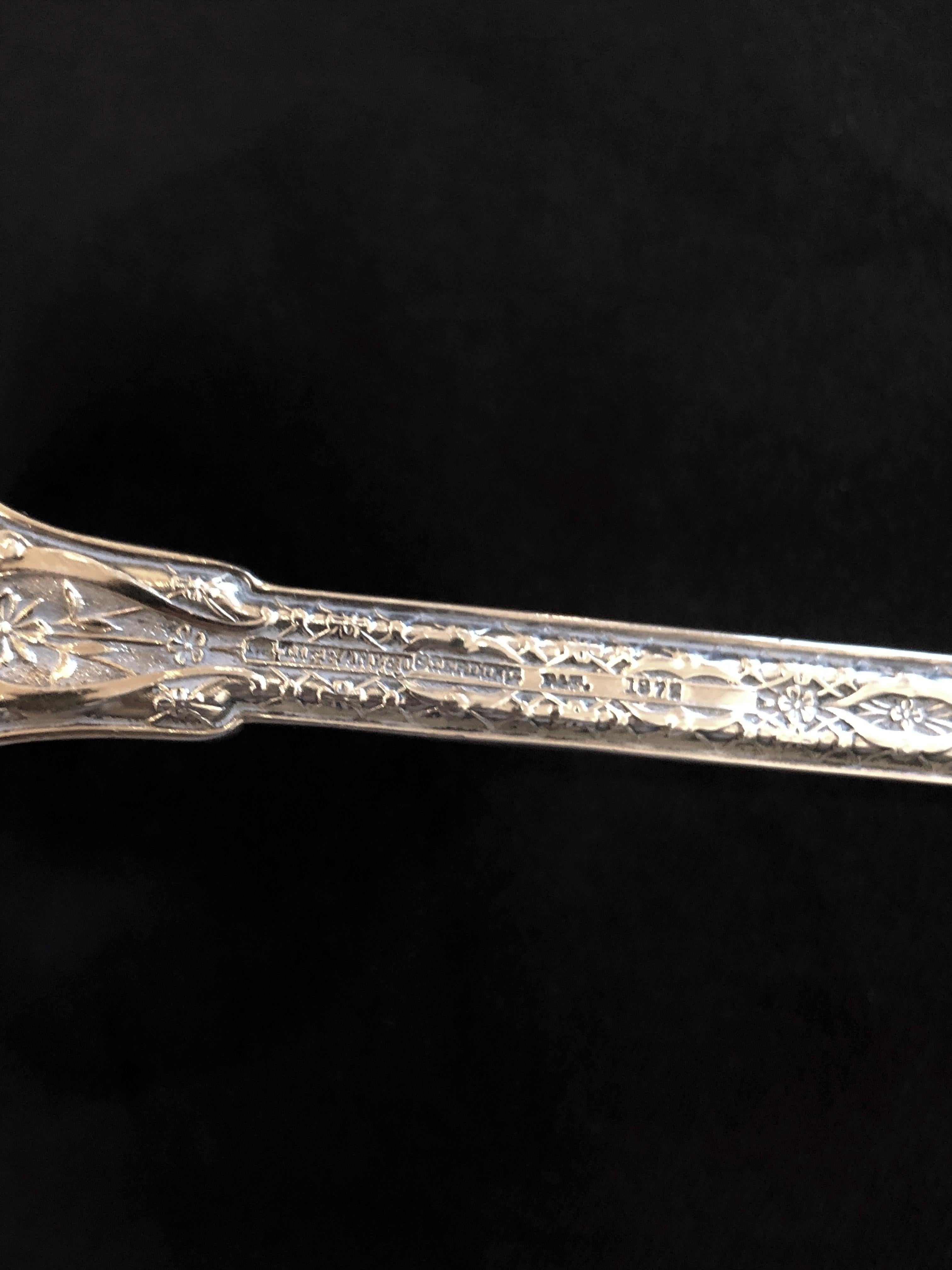 Large Ladle, Tiffany & Co. Sterling Silver Persian Pattern, circa 1875 For Sale 2