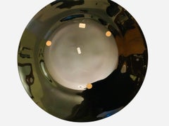 Large Lalique Black Crystal Tree Of Life Plate