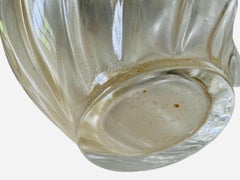 Large Lalique Crystal Perfume Bottle Of L’Air Du Temps